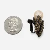Vintage Japanned earrings Vintage Japanned pearl earrings