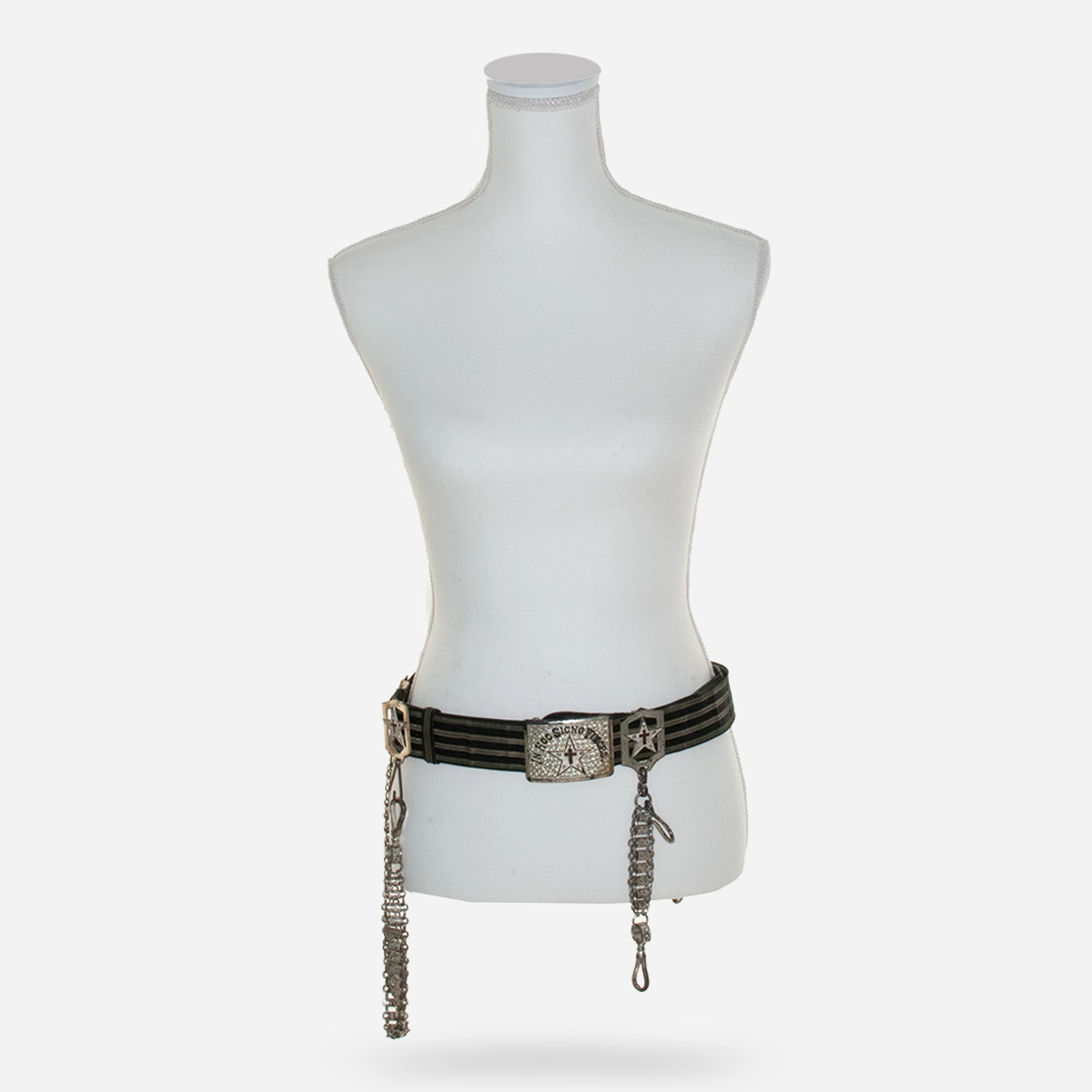 Vintage Freemasonry masonic belt