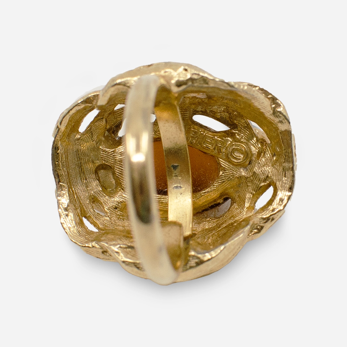 signed napier vintage ring, signed napier vintage ring