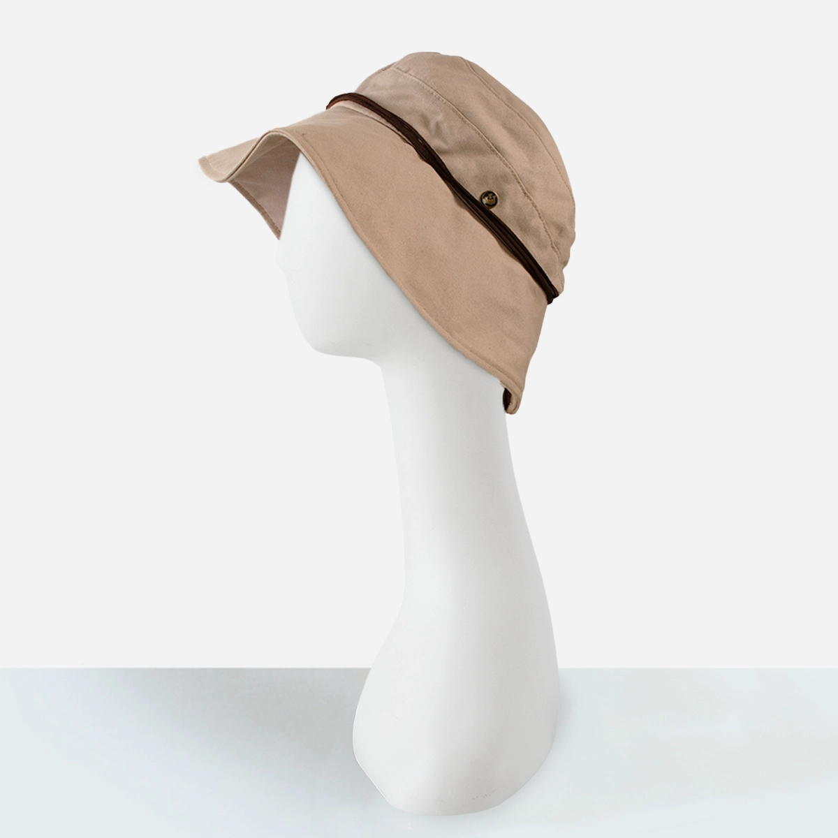 Goorin Bros Tan Canvas Bucket Hat