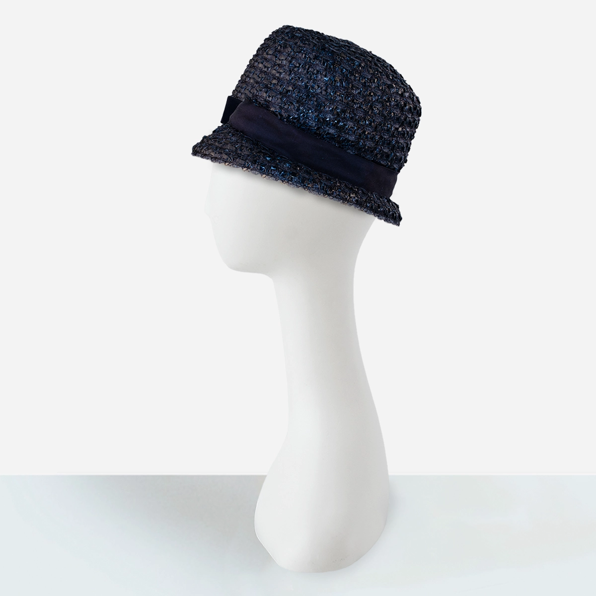 Vintage blue hat large size