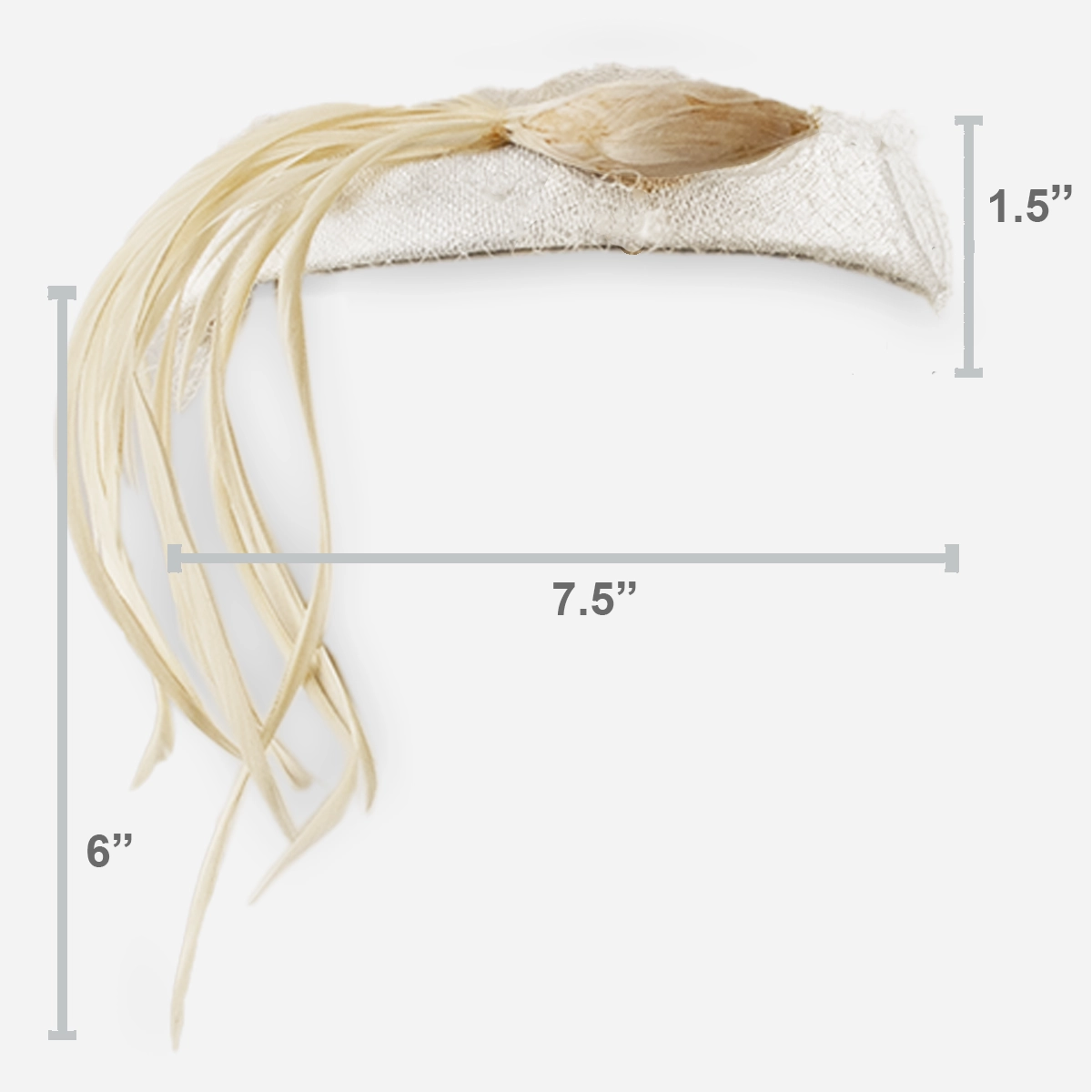 1950s white hat size