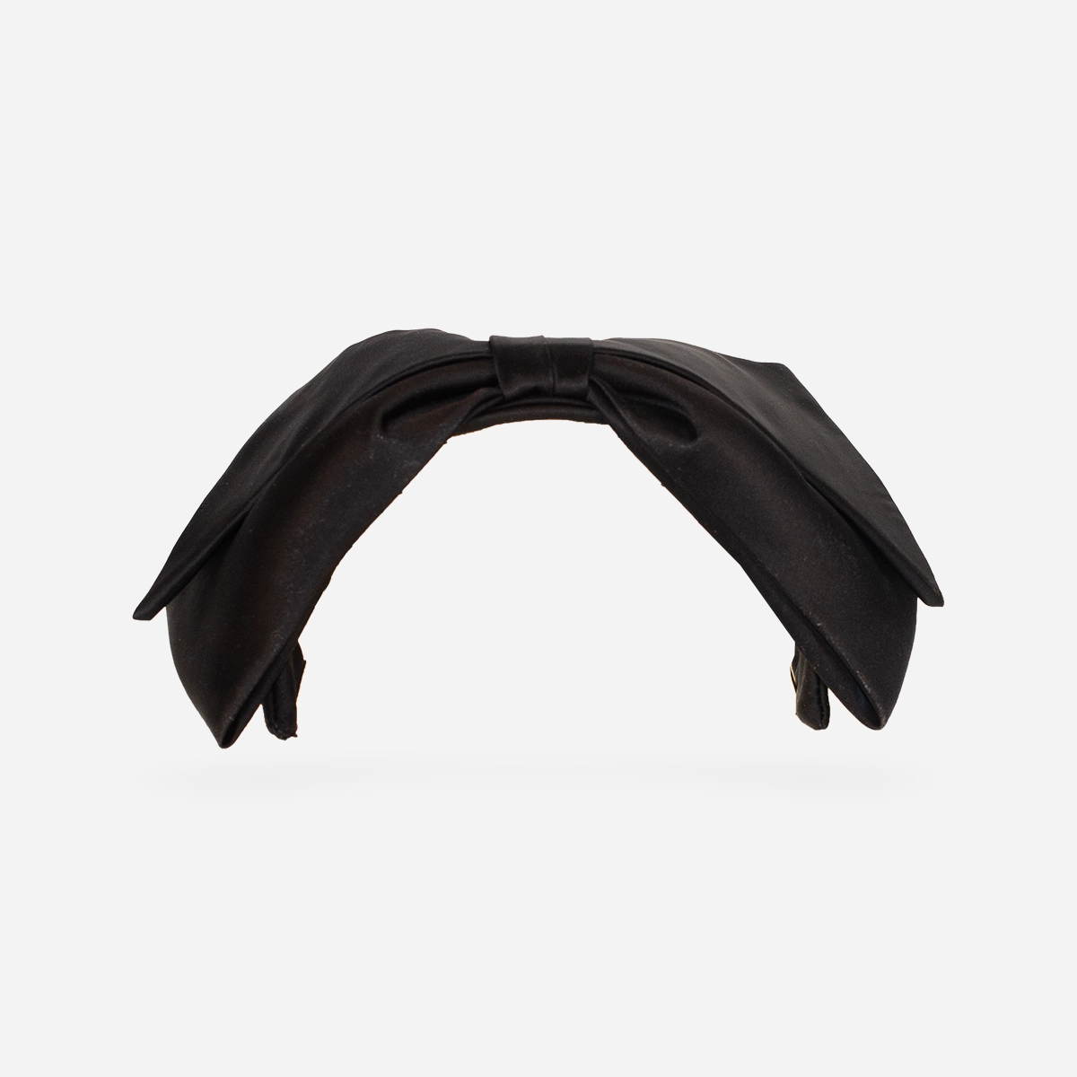 1950s Jay Thorpe Satin Bow Half Hat