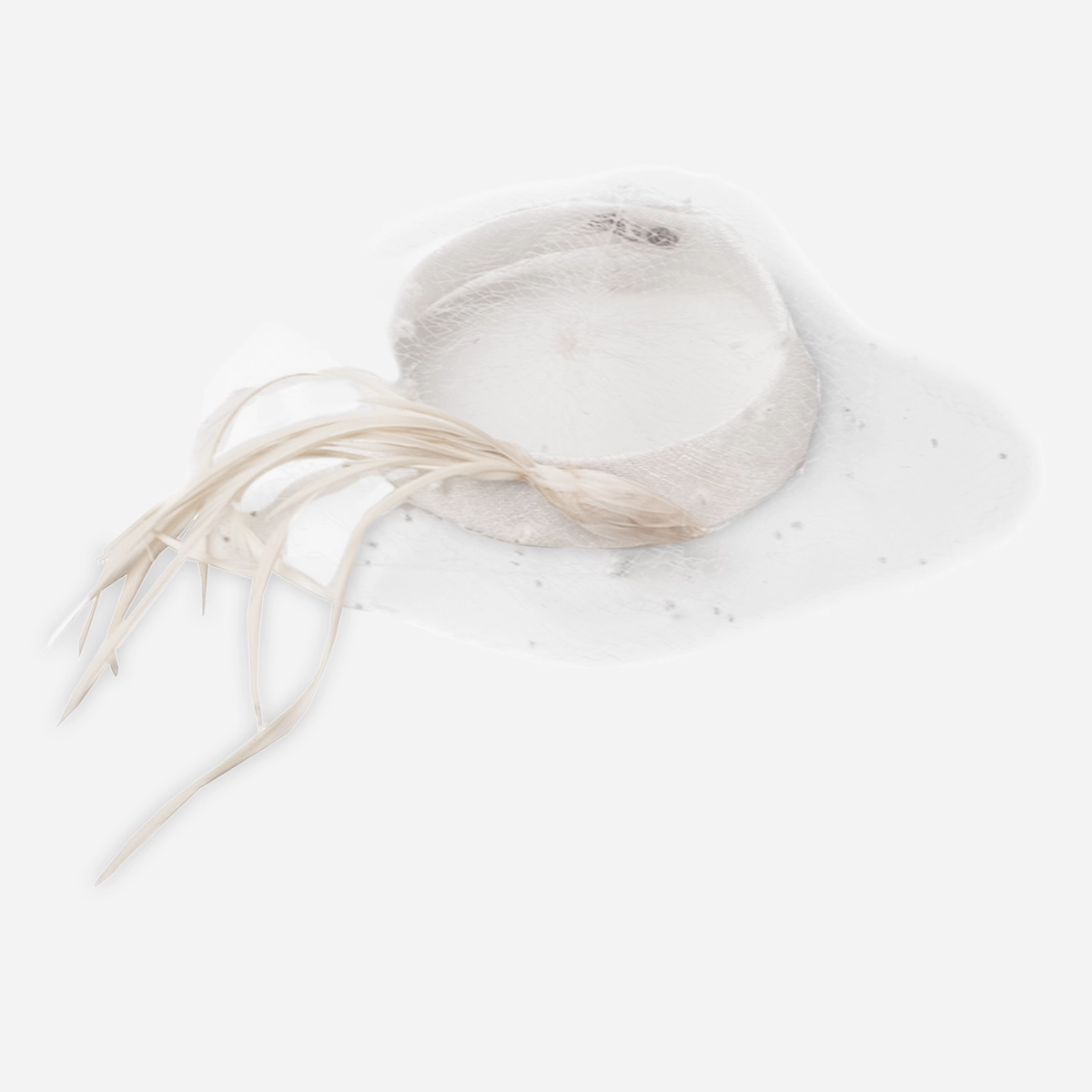 vintage open top pillbox hat