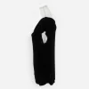 black cocktail blouse