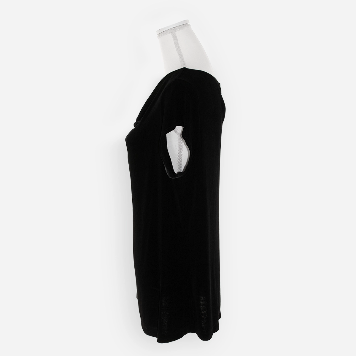 black cocktail blouse