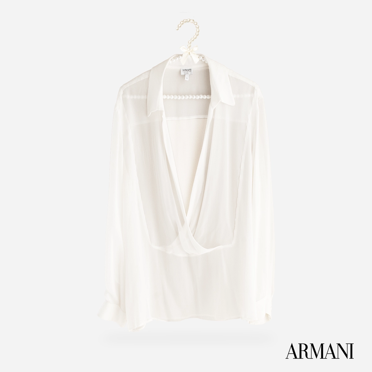 Giorgio Armani Designer Cream blouse Giorgio Armani Designer Cream blouse