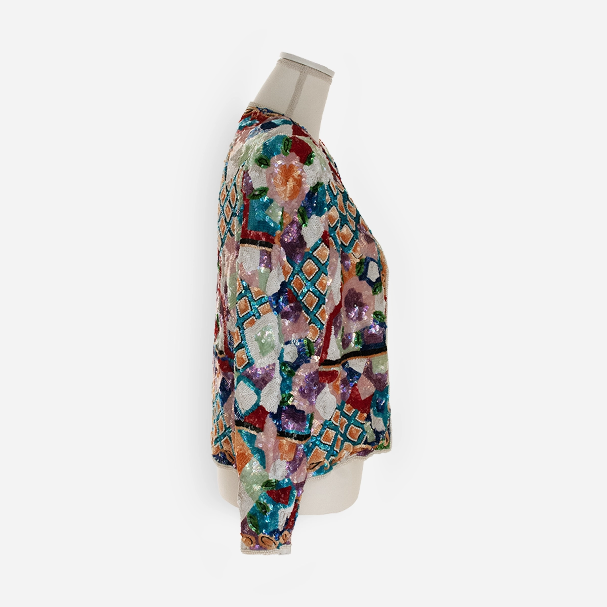 vintage judith ann beaded short jacket