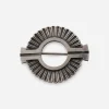 Georg Jensen Denmark sterling silver modernist brooch pin #310 front view
