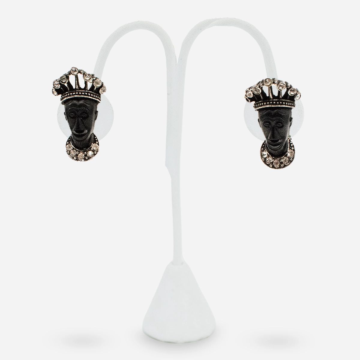 Selini-Selro blackamoor clip earrings