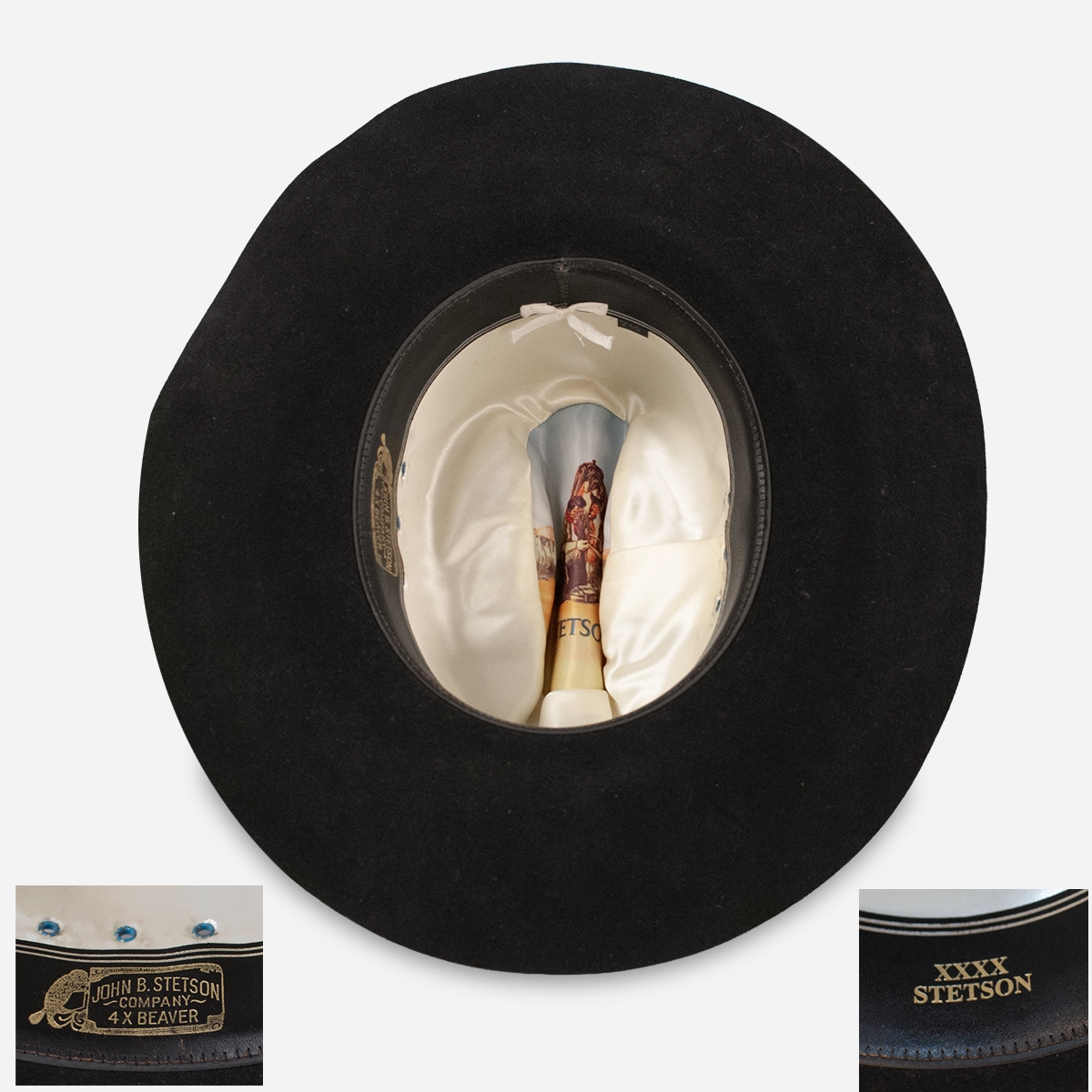 Stetson XXXX beaver hat Stetson XXXX beaver hat