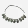 VIntage turquoise slab taxco sterling necklace VIntage turquoise slab taxco sterling necklace