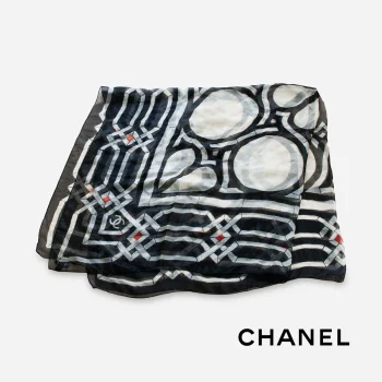 Vintage authentic chanel scarf