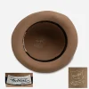 Vintage Fabini New York hat label Peachfelt derby made in USA.