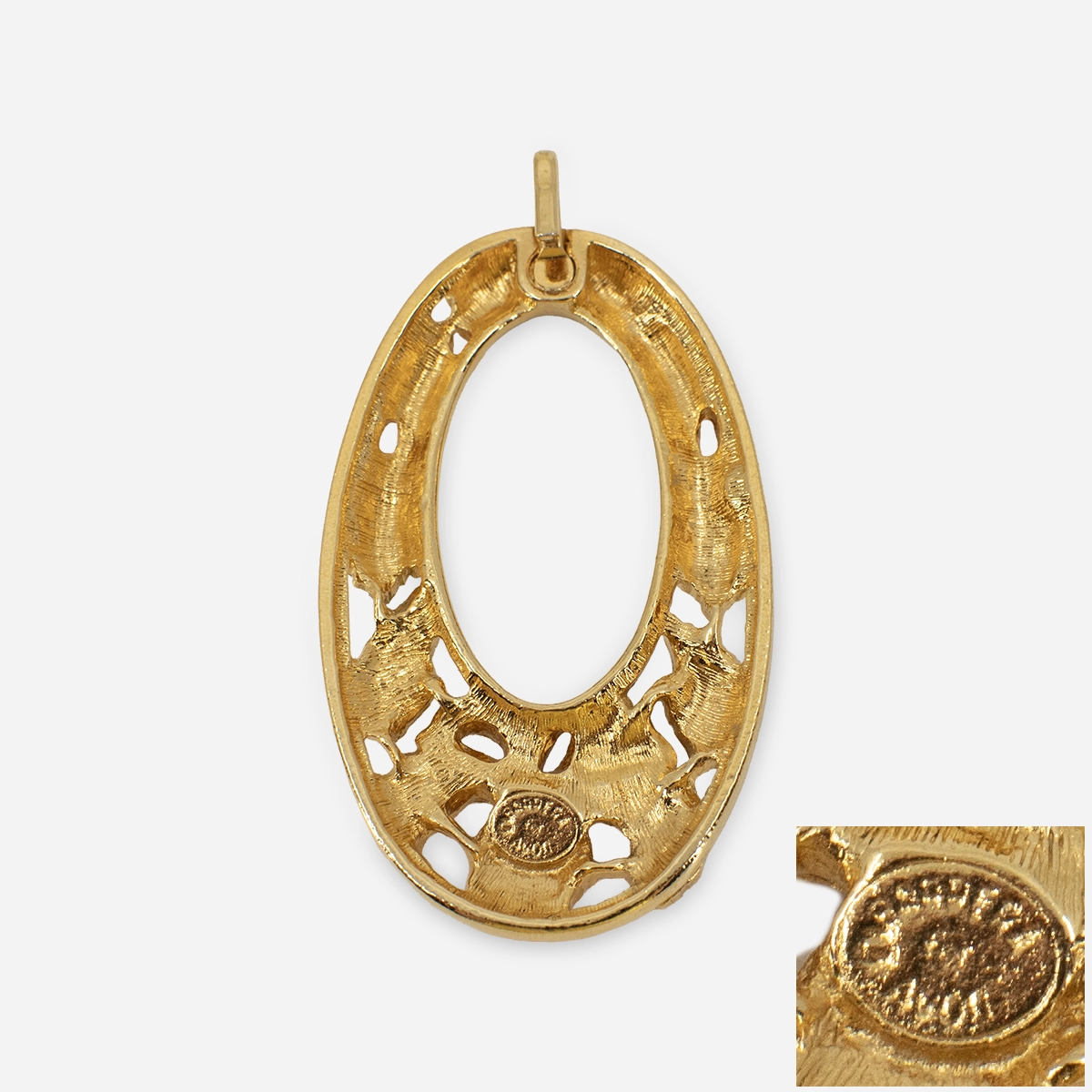 Signed Barrera for Avon pendant