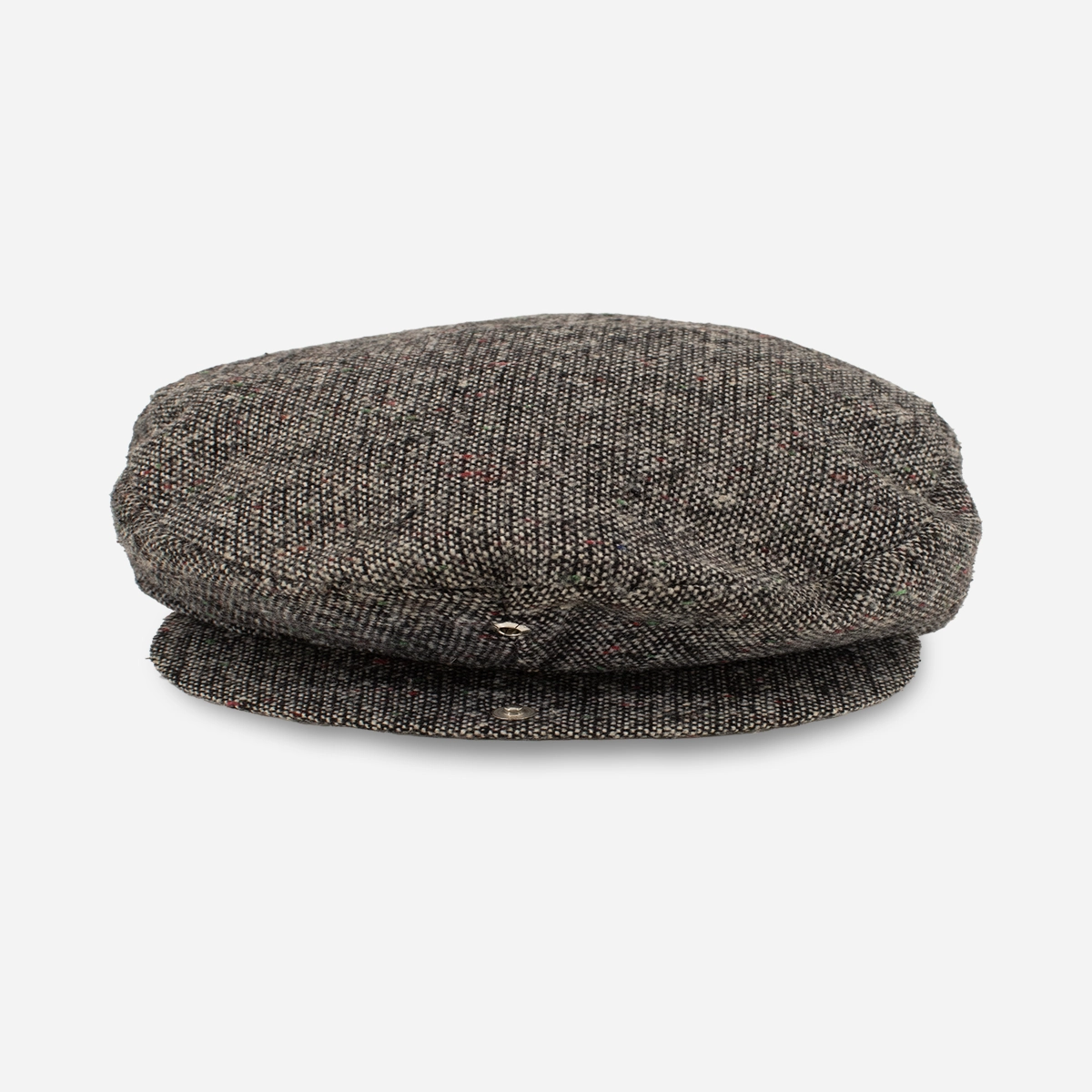 Vintage Gray Tweed Flat Cap | Robley Atlanta Union Made