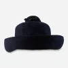 vintage womens hat with crown bow