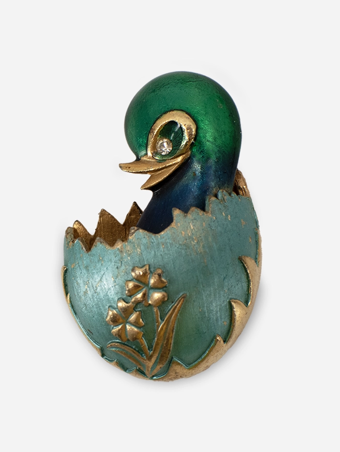 Mother's Day gift guide 1950s Chick in Egg Brooch