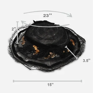 Edwardian hat size with measurements
