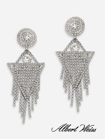 Mother's Day gift guide vintage weiss Chandelier earrings