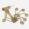 1970s long gold brooch