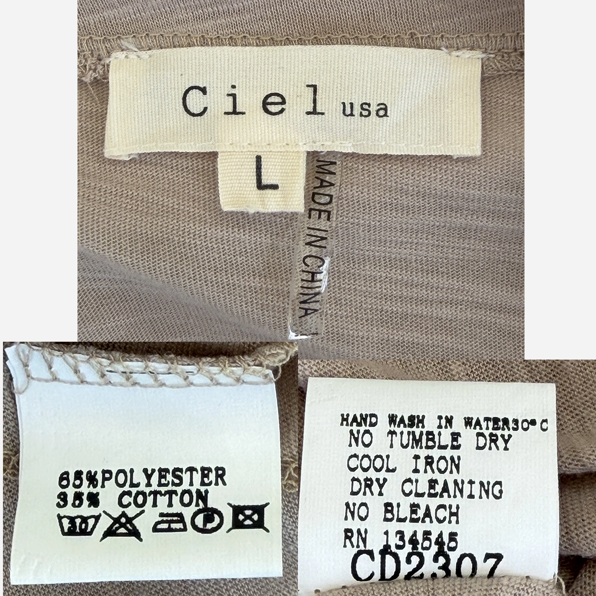 Ciel dress label Ciel dress label