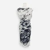 Escada Splash-Print Jersey Dress