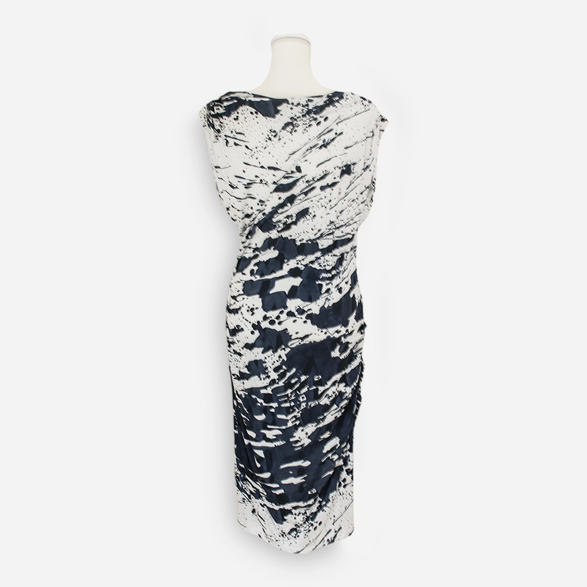 Escada Splash-Print Jersey Dress