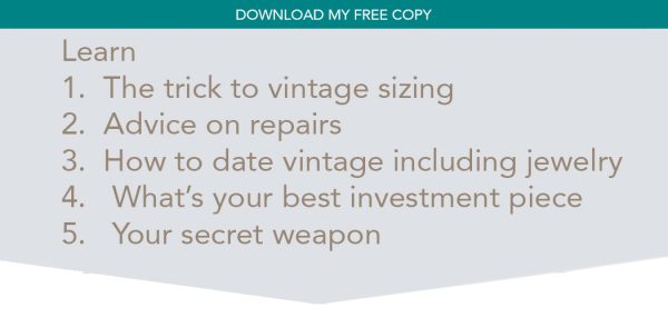 DOWNLOAD TIPS free vintage shopping guide
