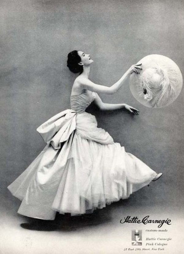Hattie dress hat ad