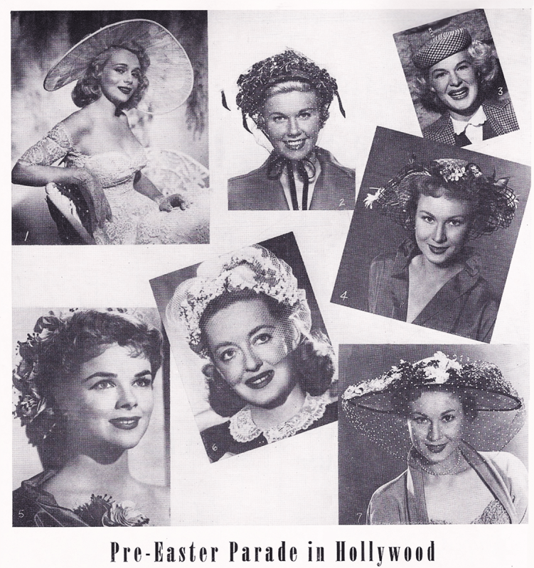Hollywood Easter hats