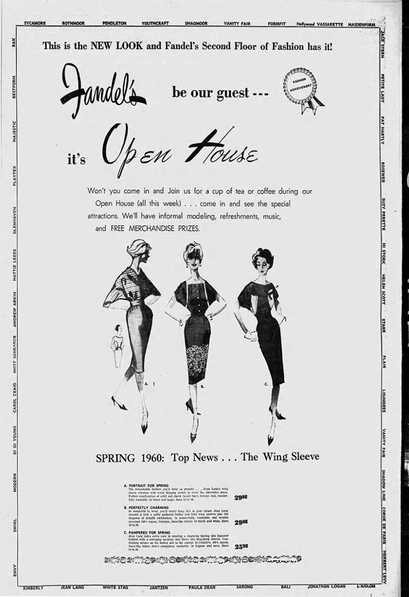 1950s Jean lang dress