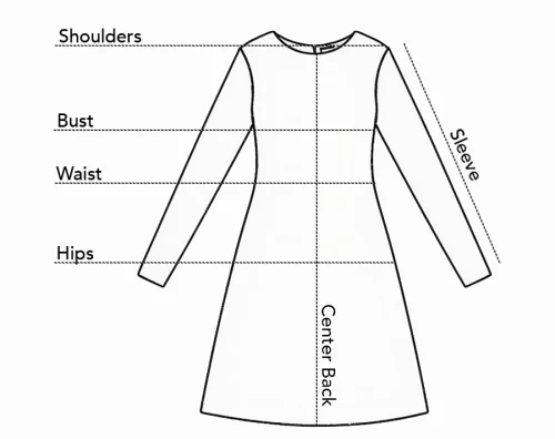 Madges Hatbox Vintage Clothing Sizing Guide. Lie flat measurement