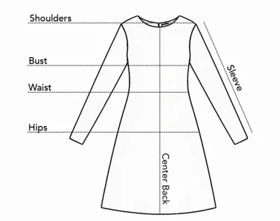 Madges Hatbox Vintage Clothing Sizing Guide. Lie flat measurement