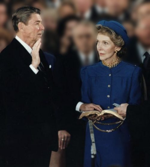Nancy Reagan Eason Hat