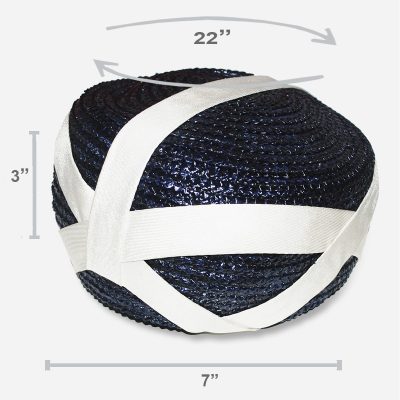 vintage blue hat sizing