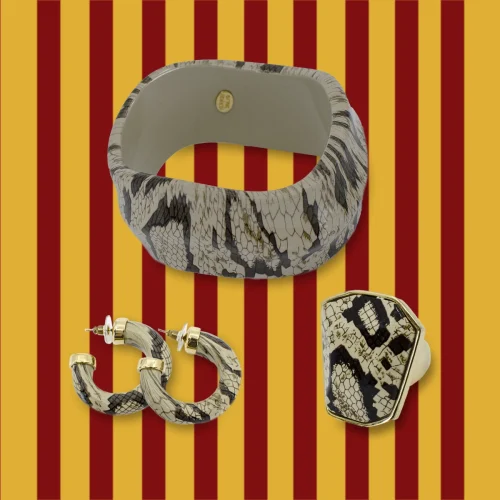 kenneth Jay Lane Jewelry set Year of the Snake